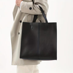Large Capacity Tote Bag Vertical Shoulder Handbag for Men or Women