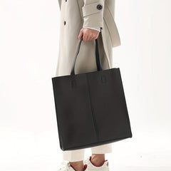 Large Capacity Tote Bag Vertical Shoulder Handbag for Men or Women