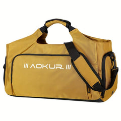 Large Capacity Sports Storage Bag For Men - Casual Dry/Wet Separation Duffel
