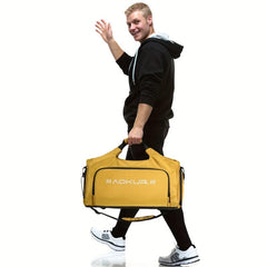 Large Capacity Sports Storage Bag For Men - Casual Dry/Wet Separation Duffel