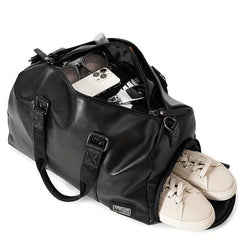 Large Capacity Waterproof Sports Bag with Shoe Compartment