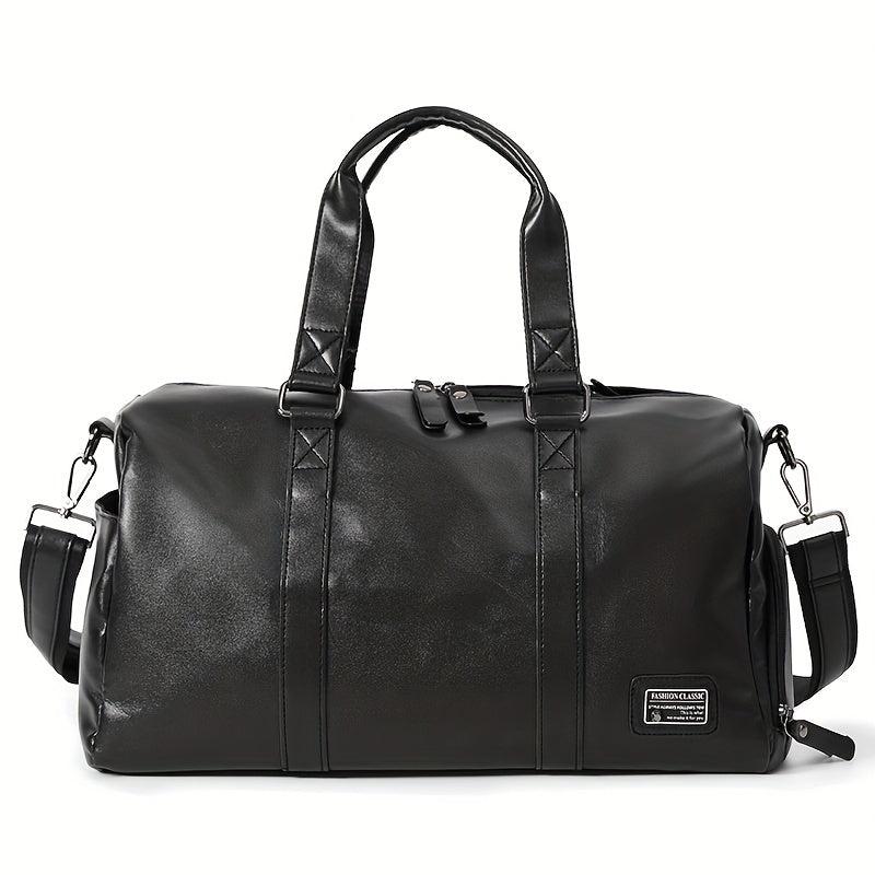 Large Capacity Waterproof Sports Bag with Shoe Compartment