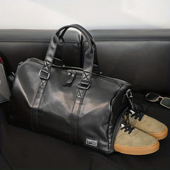Large Capacity Waterproof Sports Bag with Shoe Compartment