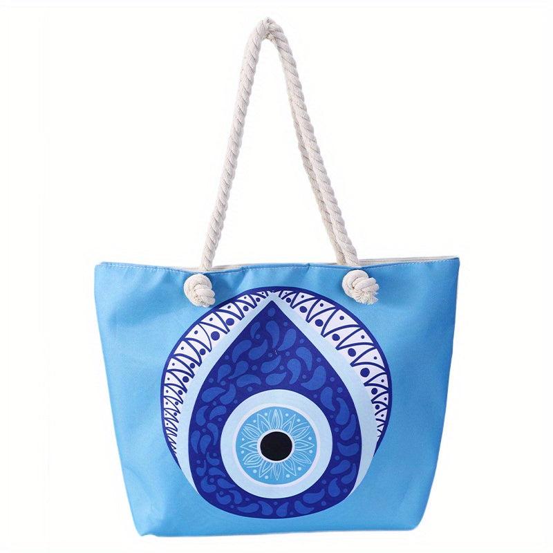 Canvas Shoulder Bag Large Capacity Lightweight Tote Bag
