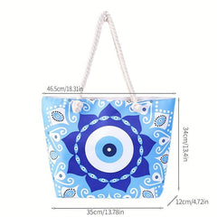 Canvas Shoulder Bag Large Capacity Lightweight Tote Bag