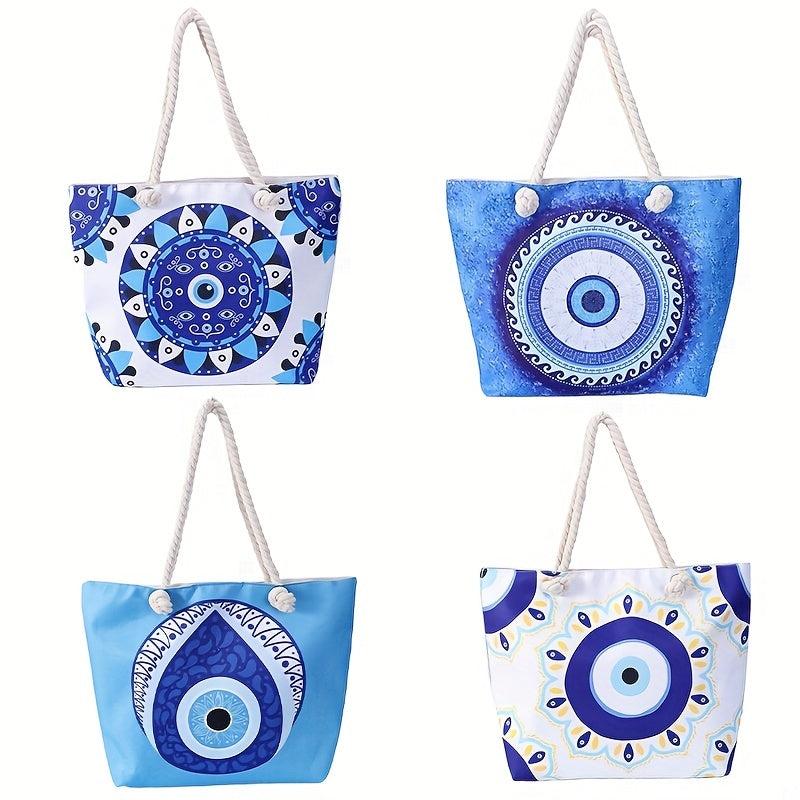 Canvas Shoulder Bag Large Capacity Lightweight Tote Bag