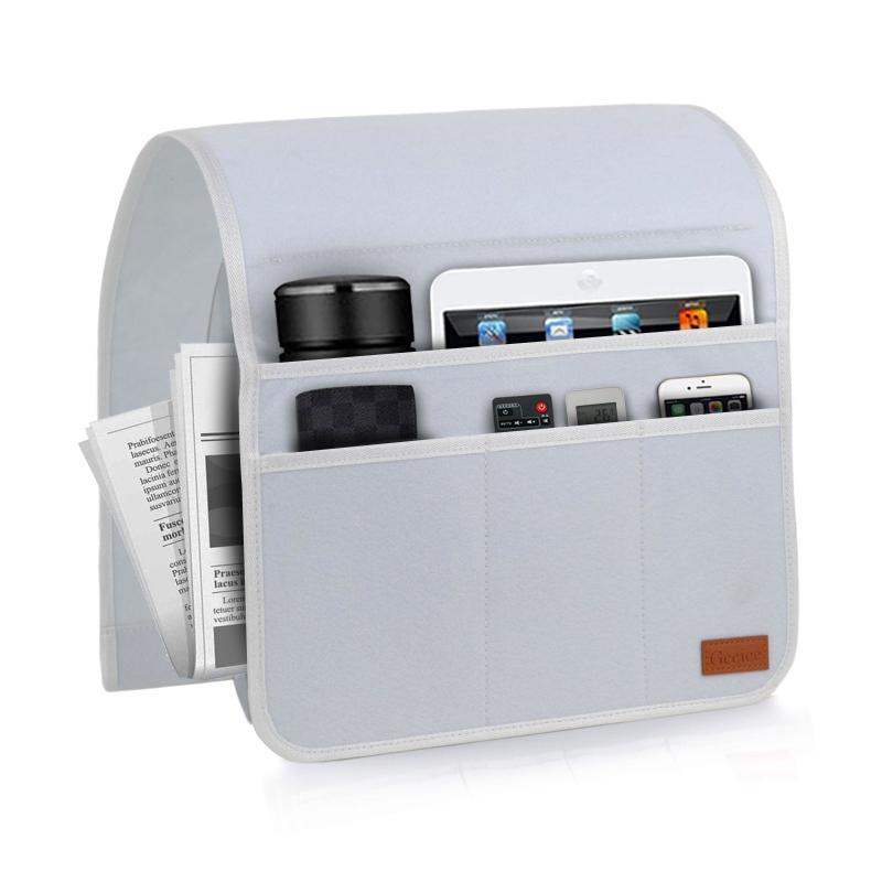 Sofa Armrest Organizer Remote Control Holder for Recliner Couch Arm