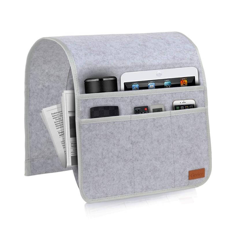 Sofa Armrest Organizer Remote Control Holder for Recliner Couch Arm