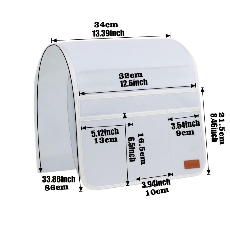 Sofa Armrest Organizer Remote Control Holder for Recliner Couch Arm