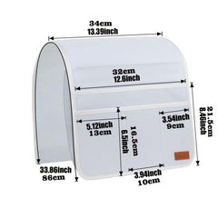 Sofa Armrest Organizer Remote Control Holder for Recliner Couch Arm