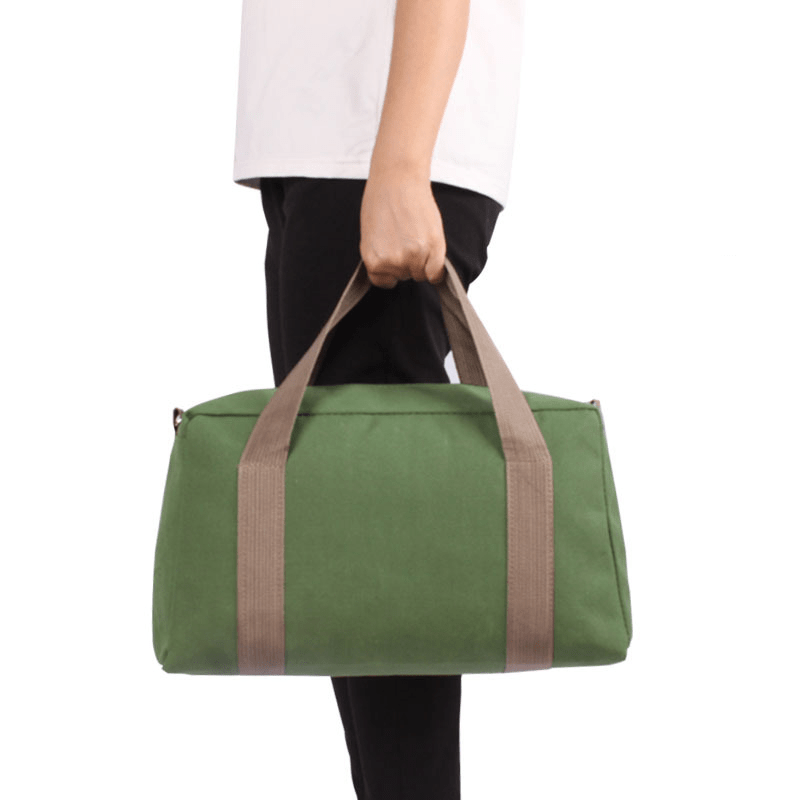 Electrician Tool Bag Canvas Maintenance Storage Pouch Hardware Bag