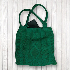 Crochet Tote Bag Knit Hobo Bag Handbag Large Capacity Travel Tote Bag