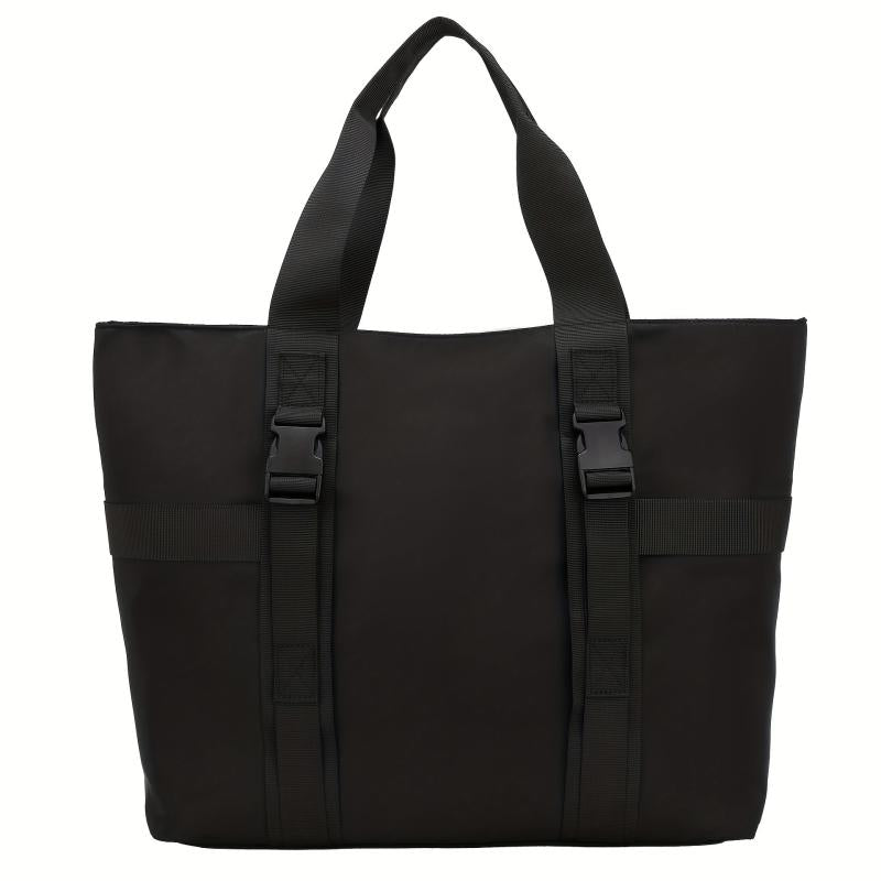 Men's Solid Casual Tote Bag