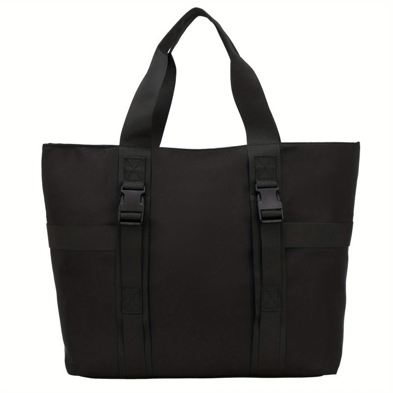 Men's Solid Casual Tote Bag