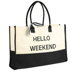 Canvas Tote Bag Large Capacity Handbag Beach Shopping Handbag