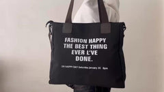 Large Capacity Letter Tote Bag