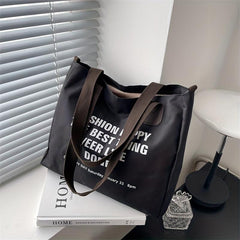 Large Capacity Letter Tote Bag