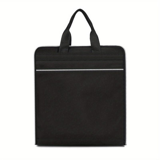 Denim Business Briefcase Handbag for Men Office Organizer Computer Bag