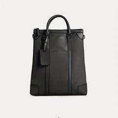 Men's PU Leather Business Briefcase Shoulder Bag