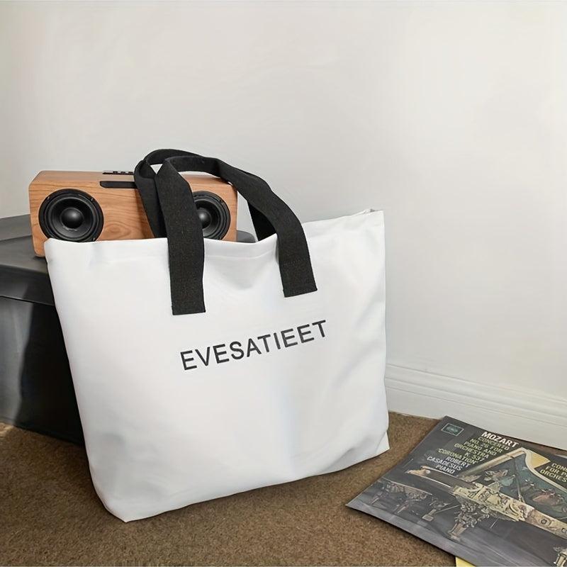 Men's Large Capacity Tote Bag Gym Swimming Shopping Dry Wet Handbag
