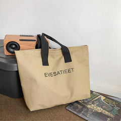 Men's Large Capacity Tote Bag Gym Swimming Shopping Dry Wet Handbag