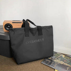 Men's Large Capacity Tote Bag Gym Swimming Shopping Dry Wet Handbag