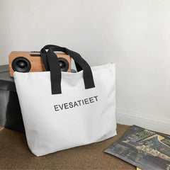 Men's Large Capacity Tote Bag Gym Swimming Shopping Dry Wet Handbag
