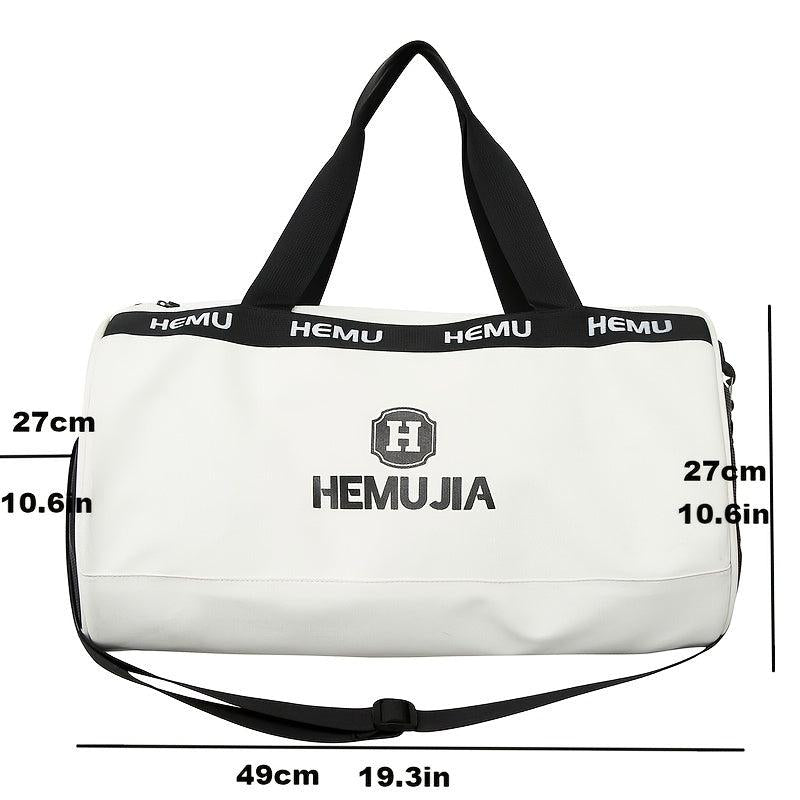 Men's Large Capacity Travel Bag Hand Luggage Out Office Portable Fitness Bag