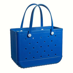 Beach Men's Bag Portable Satchel For Outdoor Travel Durable Rubber Handbag