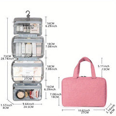 Waterproof Folding Toiletry Bag Wet Dry Separation Travel Storage Bag