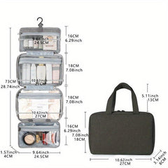 Waterproof Folding Toiletry Bag Wet Dry Separation Travel Storage Bag