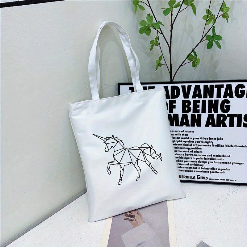 Cartoon Animal Tote Bag Casual Shoulder Handbag