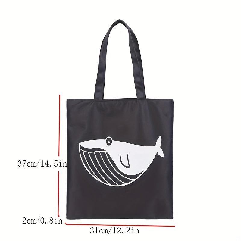Cartoon Animal Tote Bag Casual Shoulder Handbag
