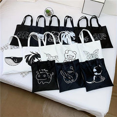 Cartoon Animal Tote Bag Casual Shoulder Handbag