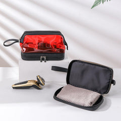 Travel Colorful Transparent Toiletry Bag Waterproof Cosmetics Bag