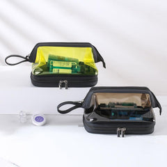 Travel Colorful Transparent Toiletry Bag Waterproof Cosmetics Bag