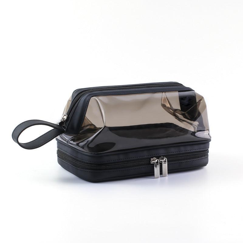 Travel Colorful Transparent Toiletry Bag Waterproof Cosmetics Bag