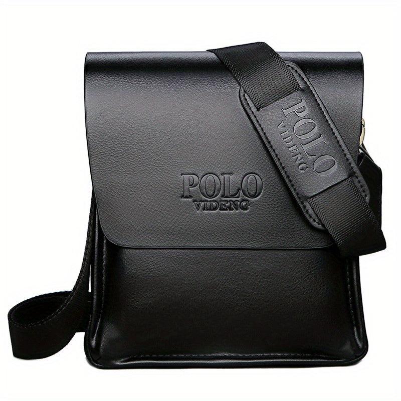 PU Business Shoulder Bag Men's Crossbody Bag