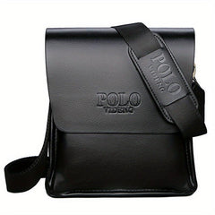 PU Business Shoulder Bag Men's Crossbody Bag