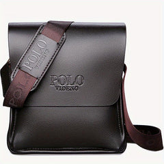 PU Business Shoulder Bag Men's Crossbody Bag