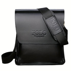 PU Business Shoulder Bag Men's Crossbody Bag