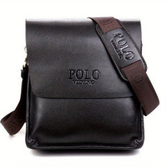 PU Business Shoulder Bag Men's Crossbody Bag
