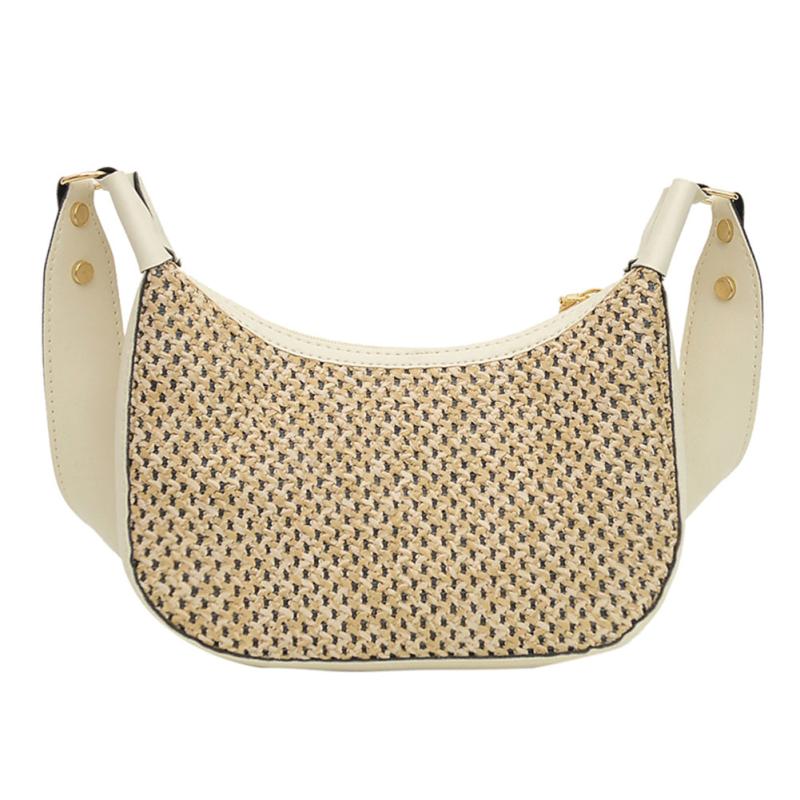Woven Crossbody Bag Boho Style Beach Purse