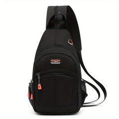 Waterproof Sling Bag Large Capacity Multifunctional Crossbody Chest Bag