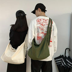 Large Capacity Canvas Tote Travel Yoga Bag