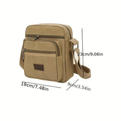 Men's Nylon Crossbody Bag Shoulder Bag for Outdoor Travel Work