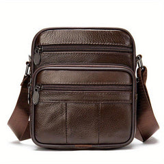 Leather Crossbody Chest Bag Multifunctional Sling Bag
