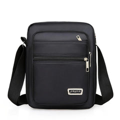 Men's Casual Nylon Messenger Bag Large Capacity Waterproof Bag