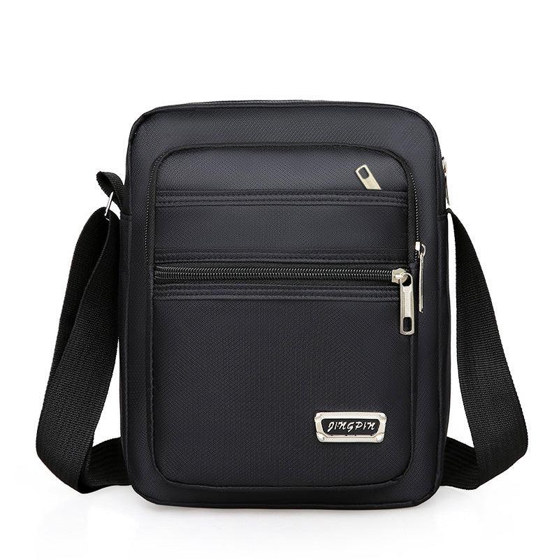Men's Casual Nylon Messenger Bag Large Capacity Waterproof Bag