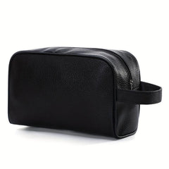 Portable PU Leather Toiletry Bag Large Capacity